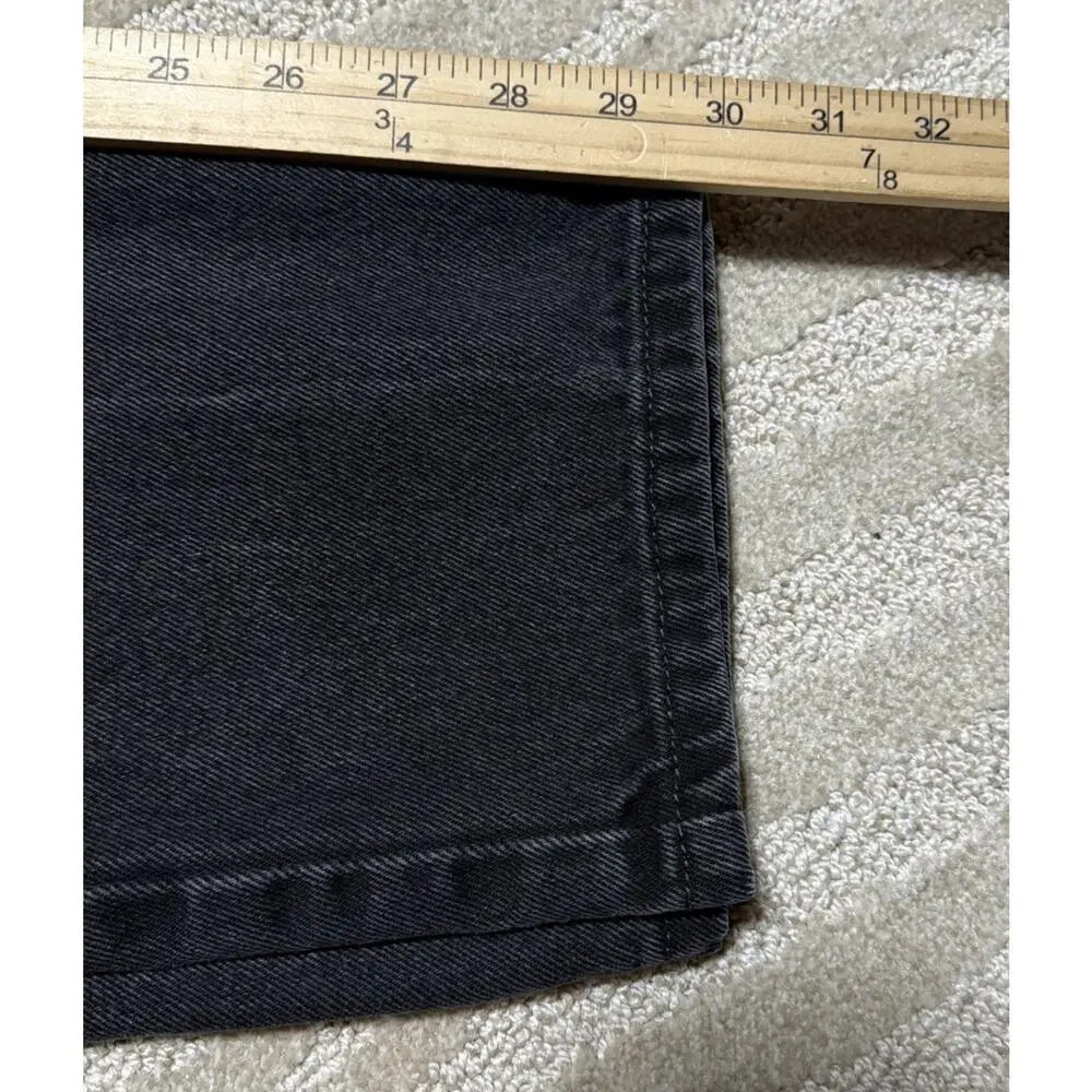 Levi's 550 Jeans Men 32x32 Black Relaxed Fit Denim Cotton Actual 31x30